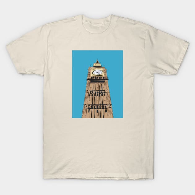 London Big Ben T-Shirt by lymancreativeco